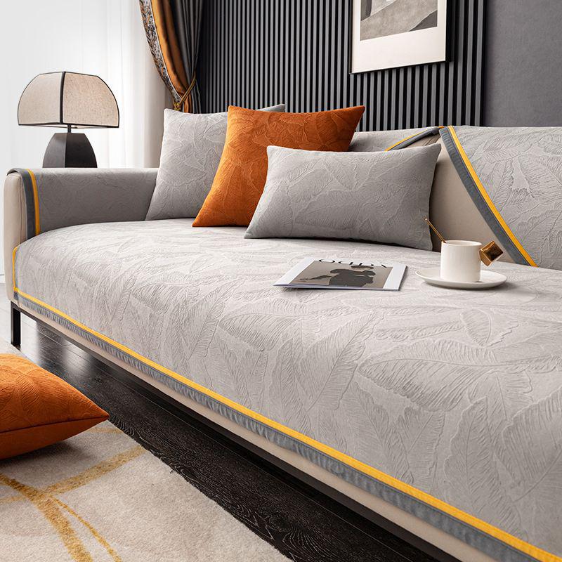 Kissenbezug für Sofakissen im nordischen Stil aus rutschfestem holländischem Samt - Leichter Luxus, Universeller Sitzbezug für alle vier Jahreszeiten.