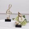 Resin Musical Notes Model Ornaments Living Room Wine Cooler TV Cabinet Desktop Decorative Crafts Desk Ornaments Home Decor