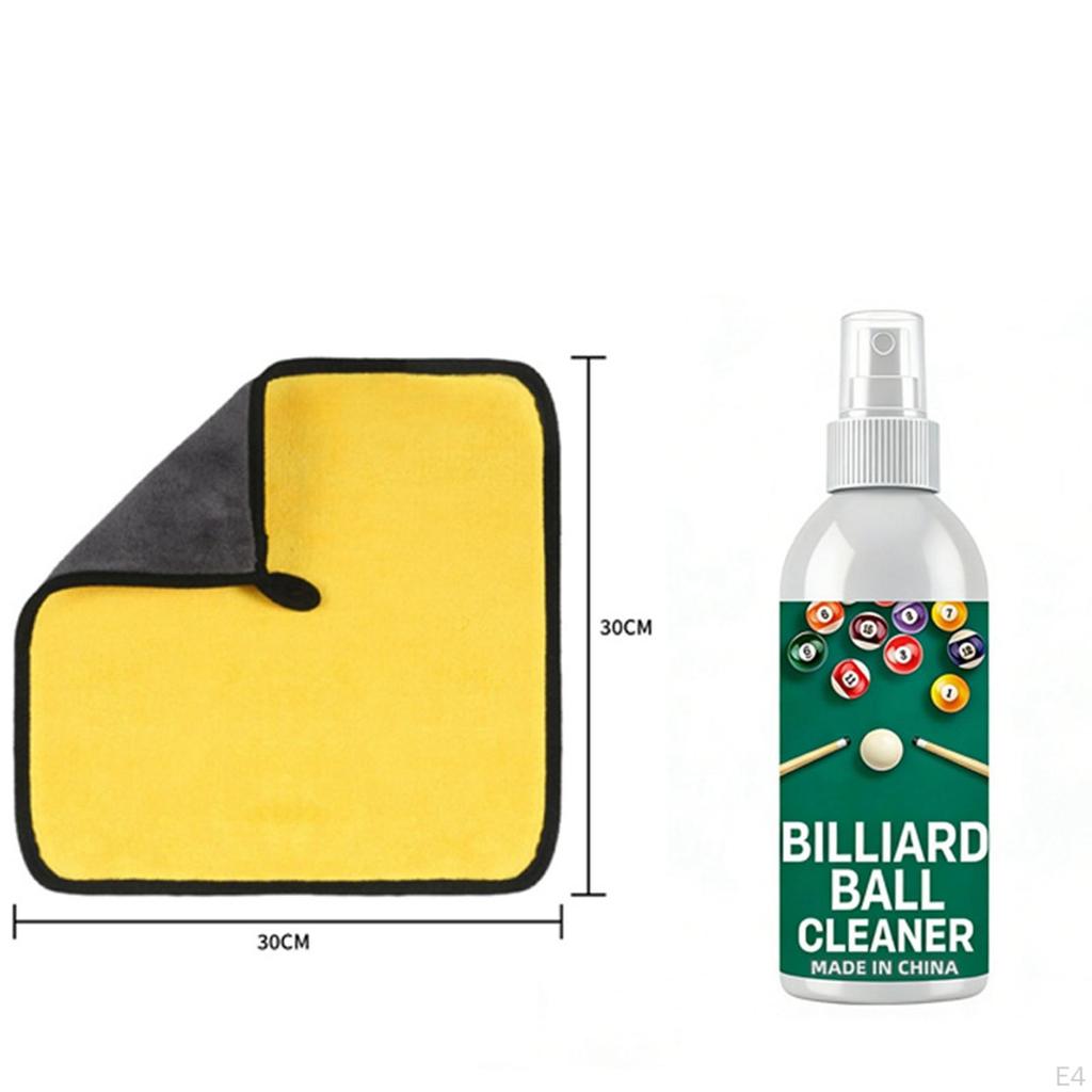 Billiard Ball Cleaner Spray Polishing 100ml Portable Cleaning Mist for Dust Removes