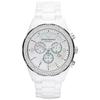 AR1456 Ceramica Crystal White Ladies Watch