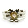 Ballerina Feminine Design Bracelet For Women Vintage Infinity Weaved Jewelry Hand