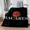 Bacardi Wein Logo Druck Decke Mode Warm Schön Flanell Weich Und Bequem Haus Reise Decke Geburtstagsgeschenk