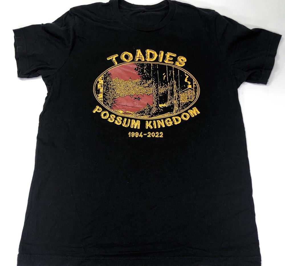 Toadies Band Possum Kingdom 1994 Short Sleeve Cotton Black All Size Shirt HH92 Unisex T-Shirt XL
