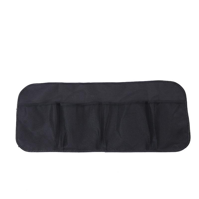 

Car trunk storage Hanging bag Seat back storage bag SUV car Oxford cloth storage mesh bag In car supplies чёрный