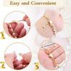 10Pcs Jewelry Clasp Enhancers Magnetic Gold and Silver Plated Portable Accessory for Necklace and Bracelet Extensions