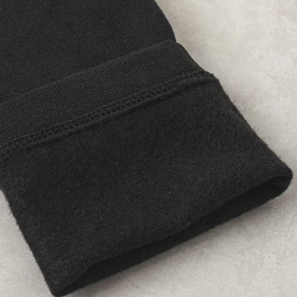 Women's Fleece 160D Leggings Without Feet 2 Pieces