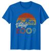 17th Birthday TShirt Vintage 2009 Birthday Party Gift Retro Tee For Unisex Unisex
