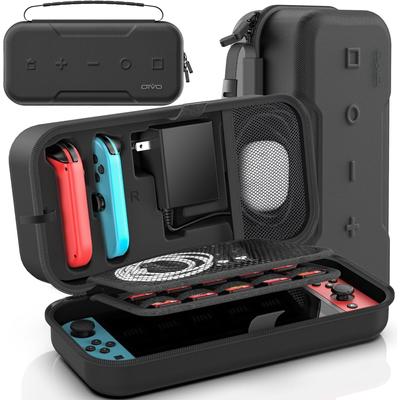 Etui transportowe kompatybilne z modelem Switch/OLED, przenośne etui podróżne pasujące do Joy-Con i adaptera, twarde etui ochronne z 20 grami