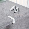 Heavy-Duty Stainless Steel Tablecloth Clips - No Power Needed, Secure Grip for Weddings, Picnics, Parties - Elegant Modern Design
