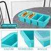 2 or 3-piece Silicone Freezer Tray Mold with Lid, Storage Box Food Box, Storage Containers for Soup, Broth, Meal Prep, Ice Cubes
