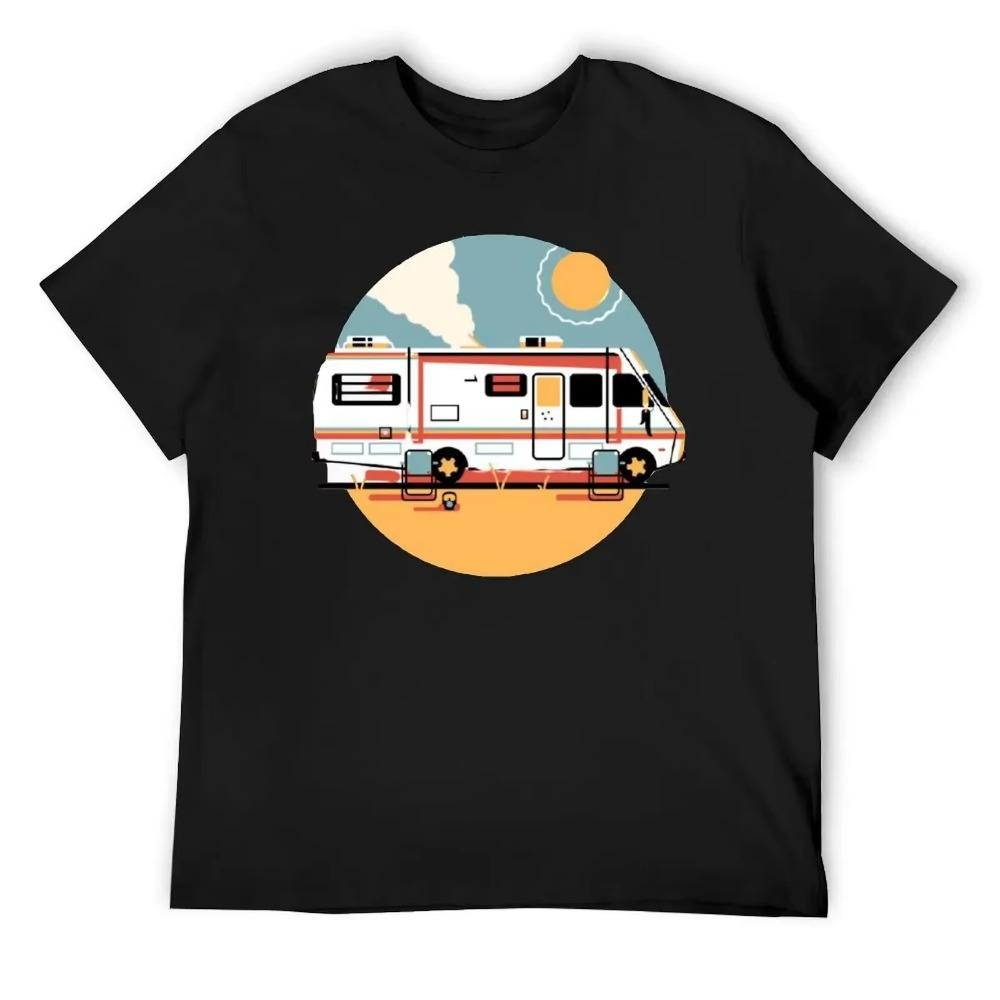 Harajuku Breaking Bad Crystal Ship RV Classic For T-shirt  Move Tshirt Premium Humor Graphic Fitness Eur Size