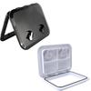 Sturdy Marine Deck Access Hatch Rectangular Cover Lid Engineering Plastic High Performance Door for Vessel RV Yacht