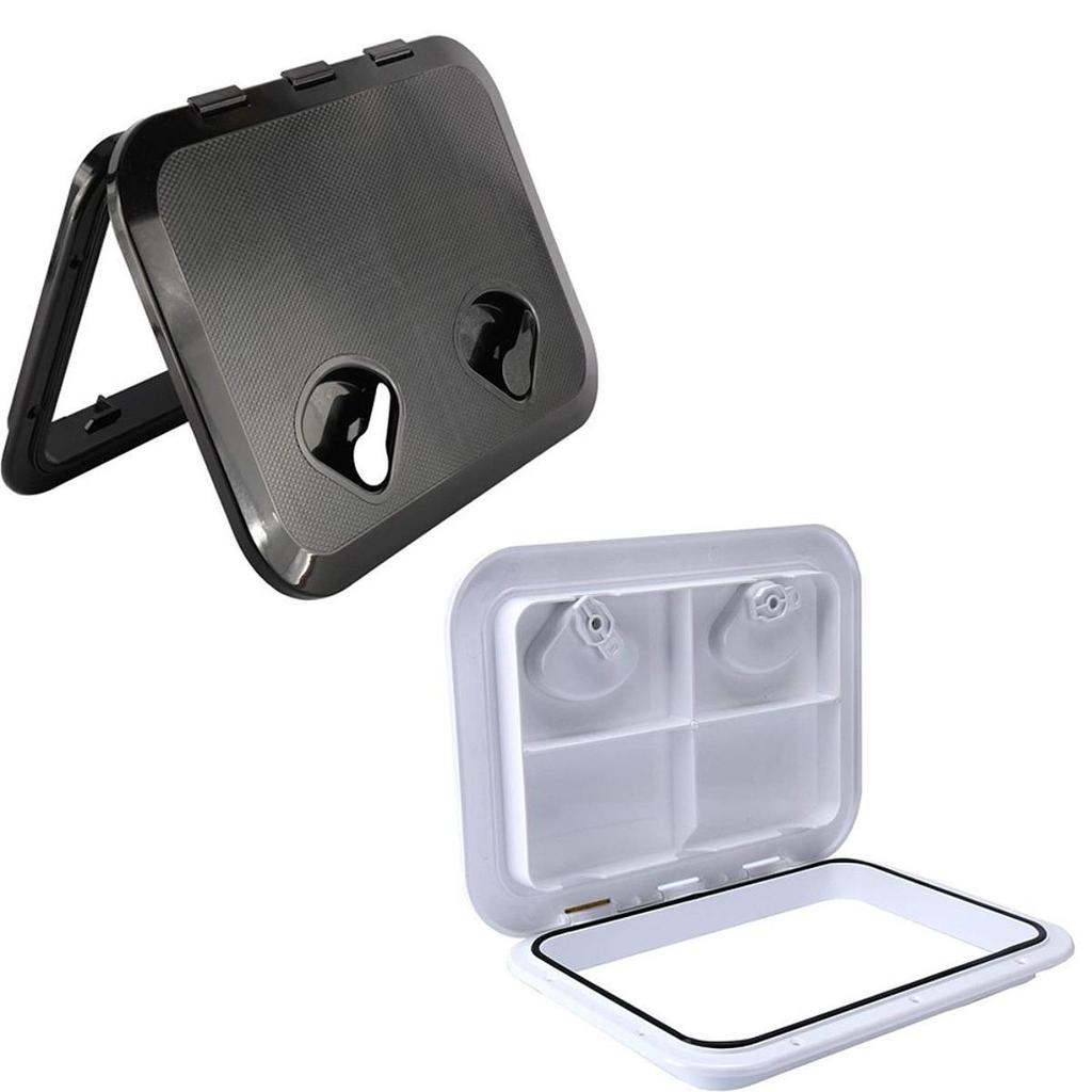 Sturdy Marine Deck Access Hatch Rectangular Cover Lid Engineering Plastic High Performance Door for Vessel RV Yacht