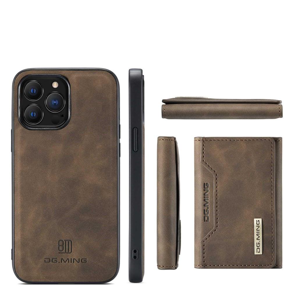 iPhone 14 Pro Case, DG.MING 2in1, Coffee
