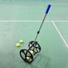 Tennis Ball Retriever Picker Training Tool Large Capacity Adjustable Telescopic Rod