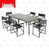 Huxin 2M Portable Folding Conference Table Set