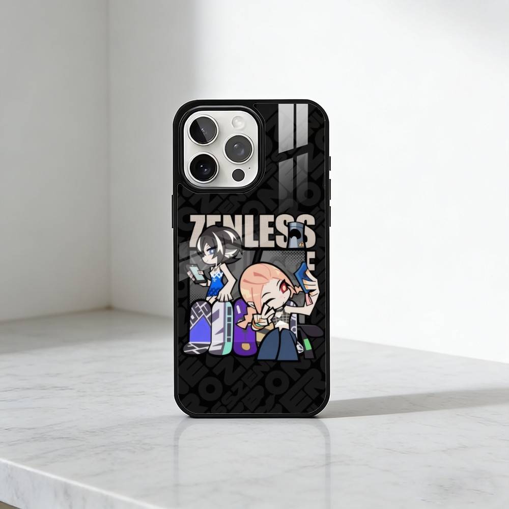 

Fanart ZZZERO Cute Characters Phone Case For iPhone17,16,15,14,13 Plus,Pro Max Magnetic For Magsafe Wireless Charging iPhone14PROMAX