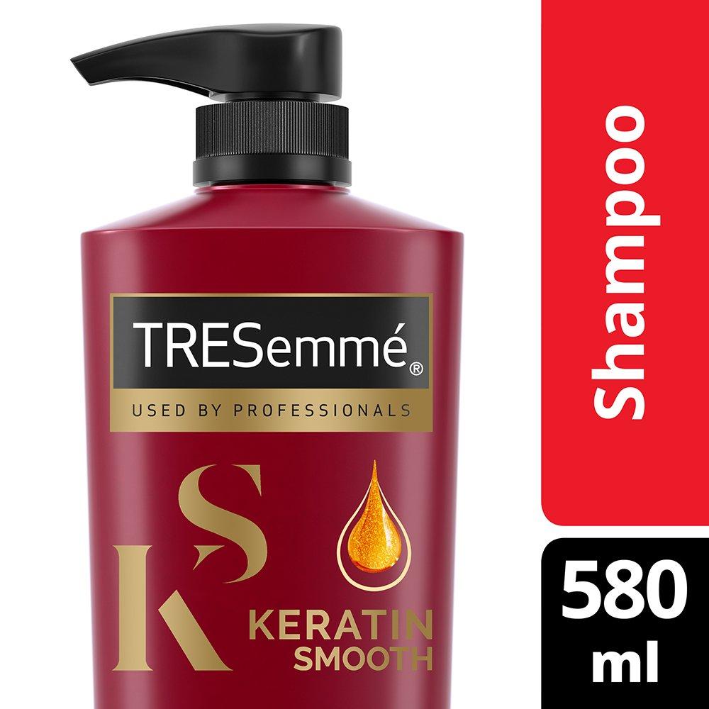 Tresemme Keratin Smooth Shampoo, 580Ml And Hair Fall Defense Shampoo, 340Ml