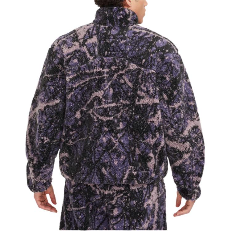 Nike Jaqueta de Lã Polar ACG Canwell Glacier Roxo Escuro/Preto/Branco Summit Masculino Roupa Exterior Multicolorido FZ8622-573