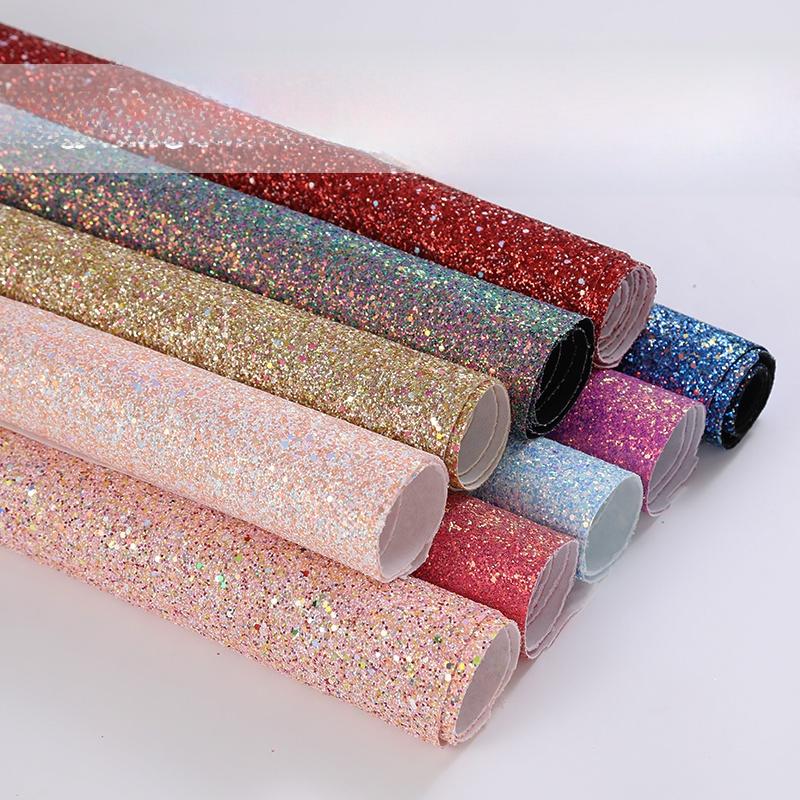 

High-End Mixed Color Glitter Hexagon Diamond Piece iny Multicolor Mobile Phone Case Bag Decorative Sponge Pad Fabric DIY