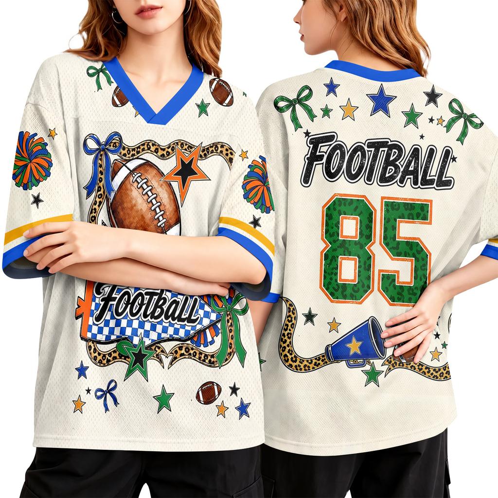 Women's Fashion Casual V-Neck Camouflage Print Top for Everyday Wear and Outdoor Activities