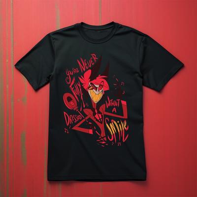 Never Fully Dressed Hemd Erwachsene Anime Fernsehserie T-Shirt Animiertes Hotel Musical Top