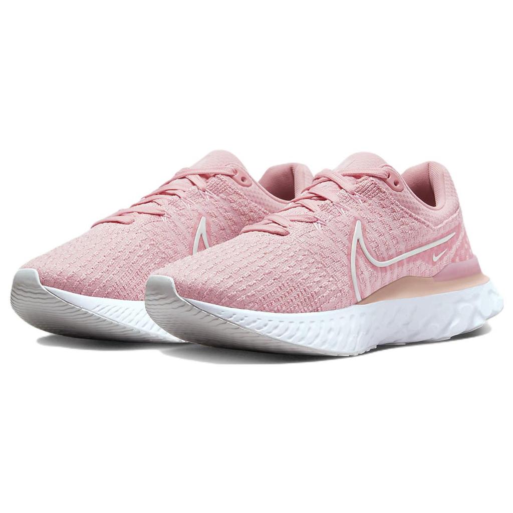 New Nike React Infinity Run Flyknit 3 Pink Glaze Women's DD3024-600