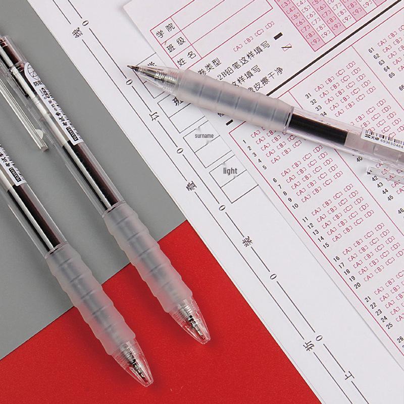Tianzhu Model 32931 Japanese Style Quick-Dry Gel Pen with Smooth Black ST Nib - Anti-Fatigue and Clickable Design.