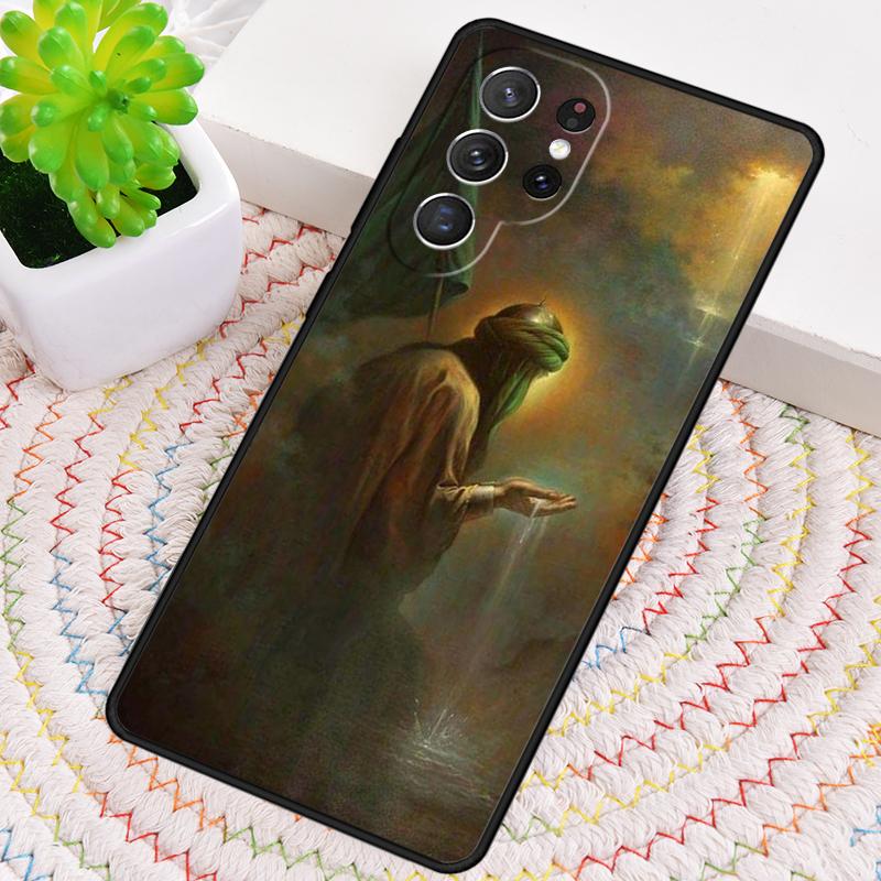 

Islam Shia Imam Ali Hussain Silicone Phone Case For Samsung Galaxy note 10 pro S26 S25 S24 S23 S22 S21 Plus S25Ultra Capa Cover Galaxy S24 FE