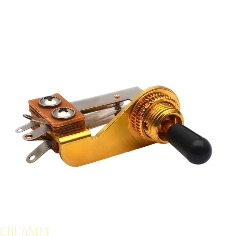A1A2 Open Type L Type 3 Way Guitar Switches Replacement Metal Component Easy Installation Suitable for Precise Tone Control