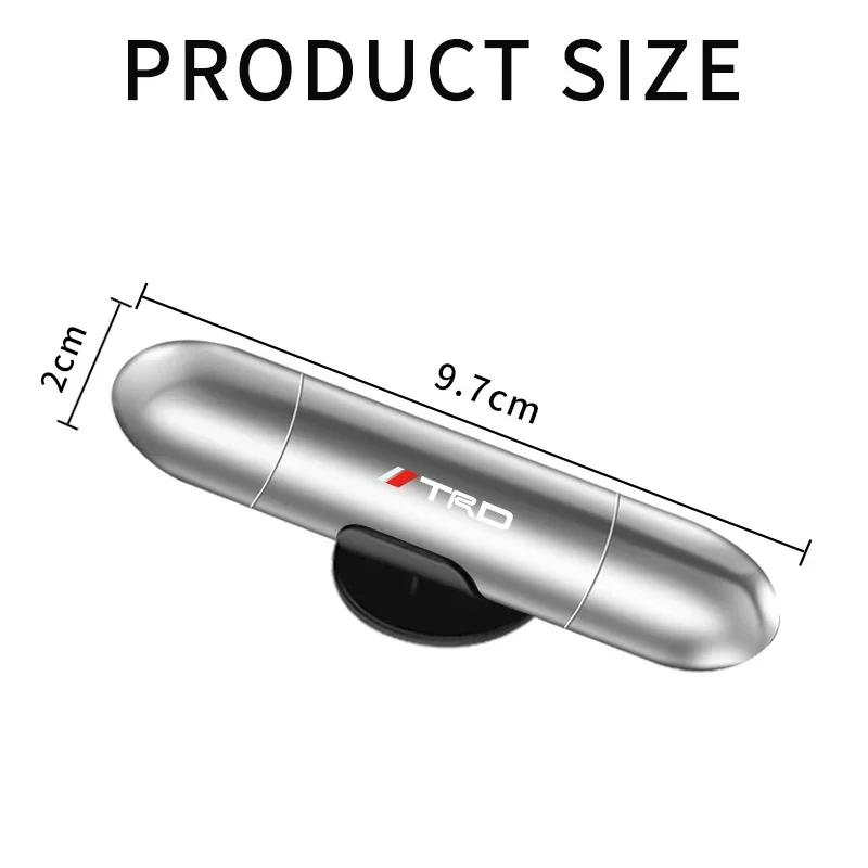 Bilsikkerhetshammer Nødglassknuser Setebelteskjærer For TRD Toyota Corolla Rav4 Auris Camry Yaris CHR