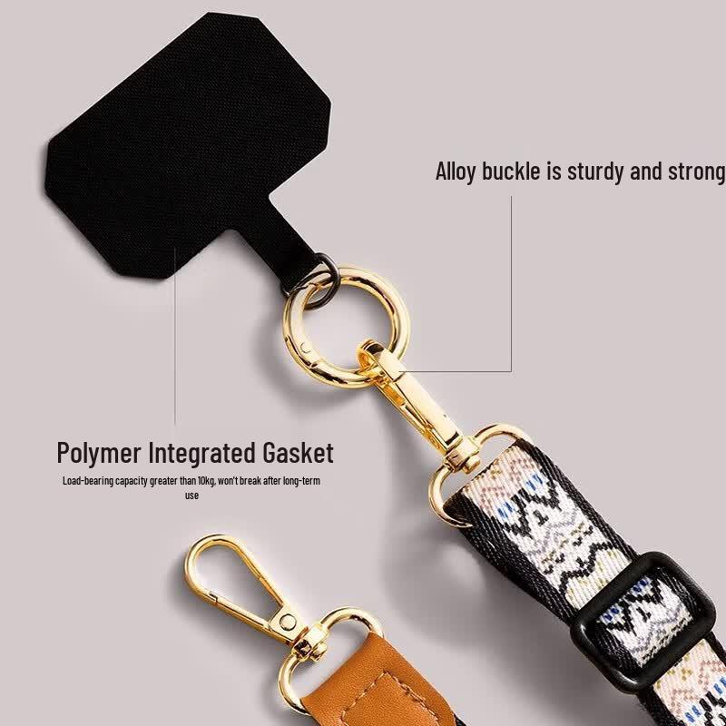 Universal Adjustable Crossbody Phone Lanyard Strap