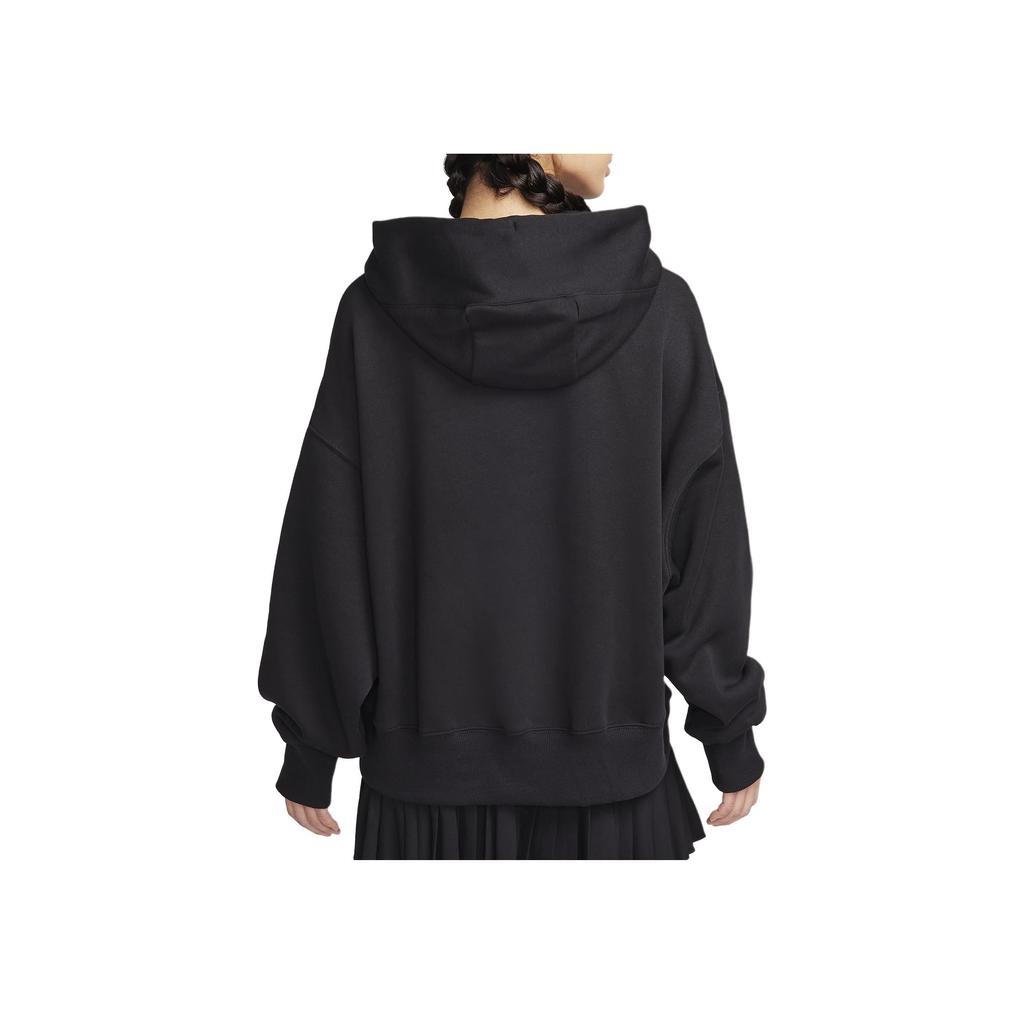 Nike Sudadera con capucha para mujer con logo estampado Negro DQ5859-010
