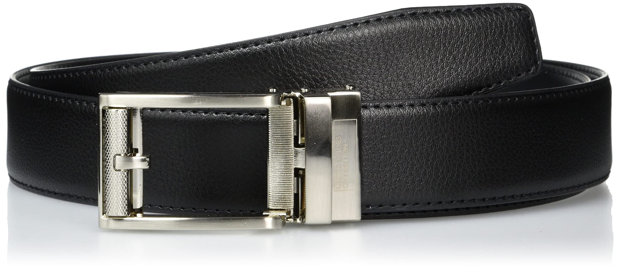 

Мужской однотонный ремень United Colors of Benetton 2049 (BNMB2049) в черном цвете, свободный размер