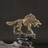 Animal Statues Figurines Retro Wolf Statue Figurines Sculptures Tabletop Centerpieces Home Decors Collectibles Figurines