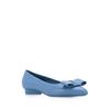 Salvatore Ferragamo Ferragamo Viva Ballerina Shoes Blue