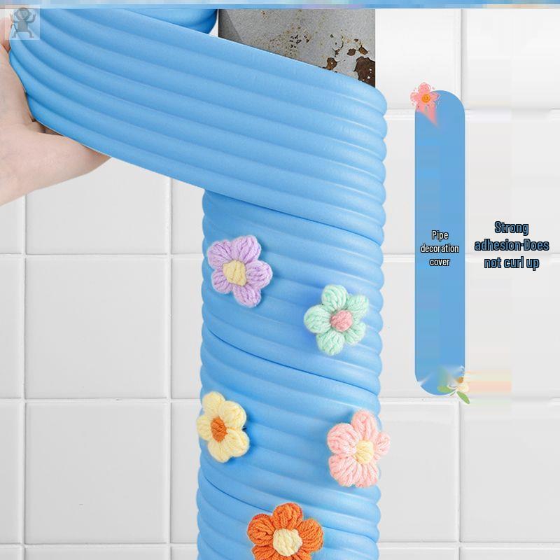 Decorative Sleeve for Concealing Gas and Downpipes