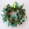 Artificial Penoy Silk Flower Wreath Garland Hanging Wedding Decor