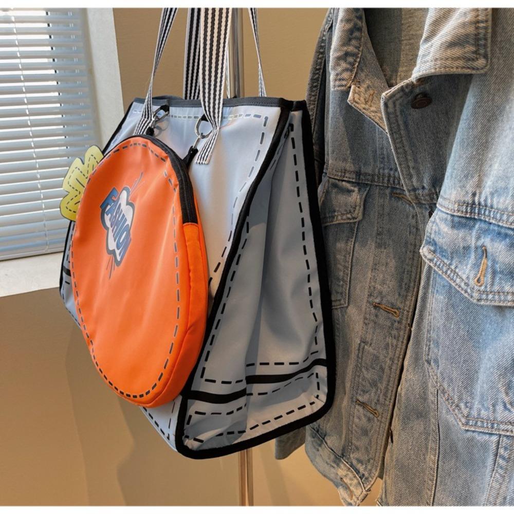 Nylon Fabric Sport Racket Storage Bag Strong Fitness Shoulder Bag Detachable Badminton Bag Girls