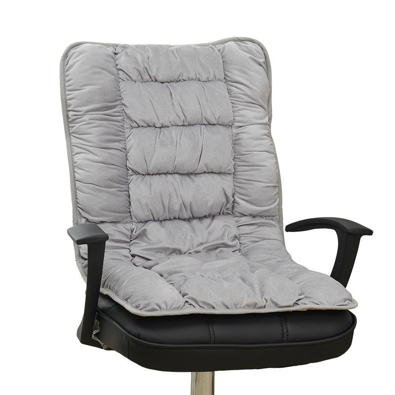 Heated Seat Cushion with Integrated Backrest, Detachable & Washable, Smart Temperature Control, Timed Heating, Thickened for Warmth
