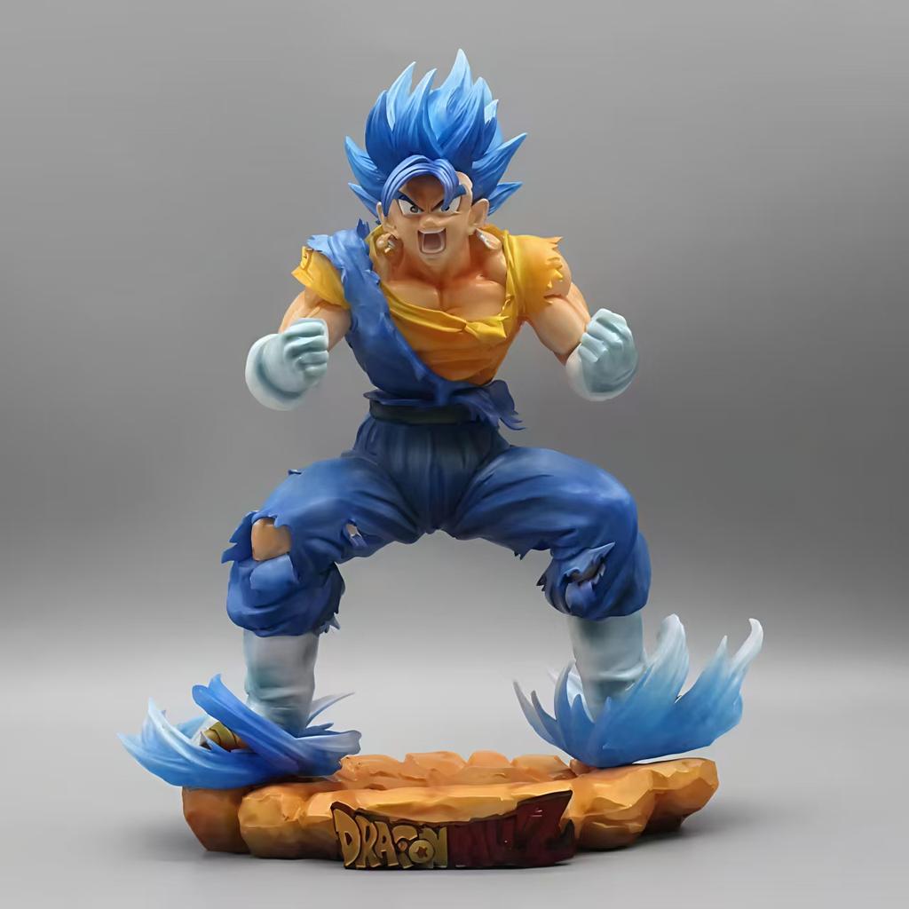 Anime Dragon Ball GK Figure Super Saiyan Explosion Vegetto Action Figures Model Collection Toys Children Christmas Gifts