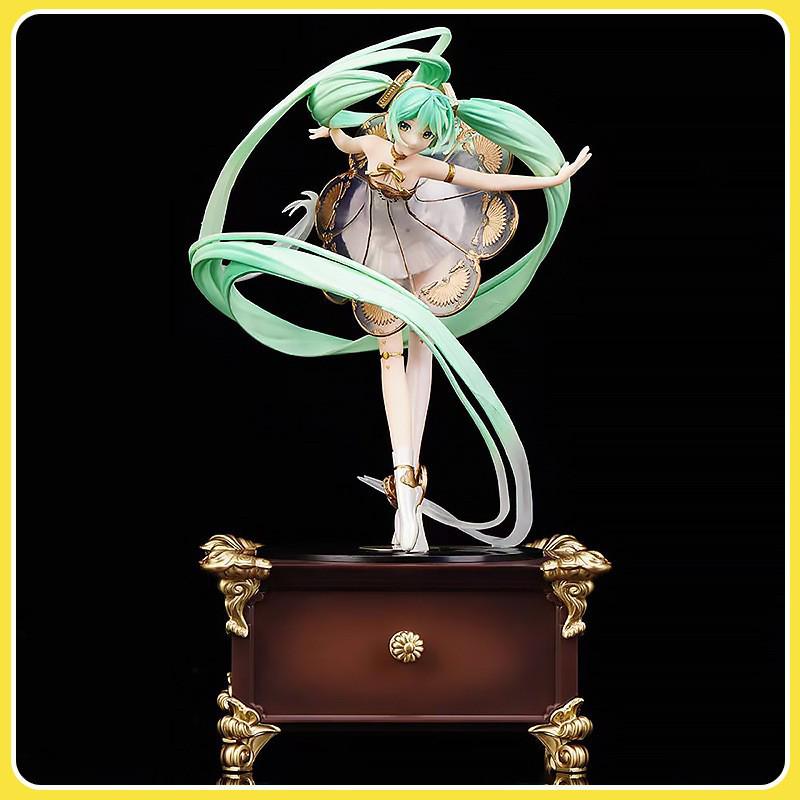 Hatsune Miku 5th Anniversary Symphony Orchestra Figure - Gramophone Dancing Pose Boxed
