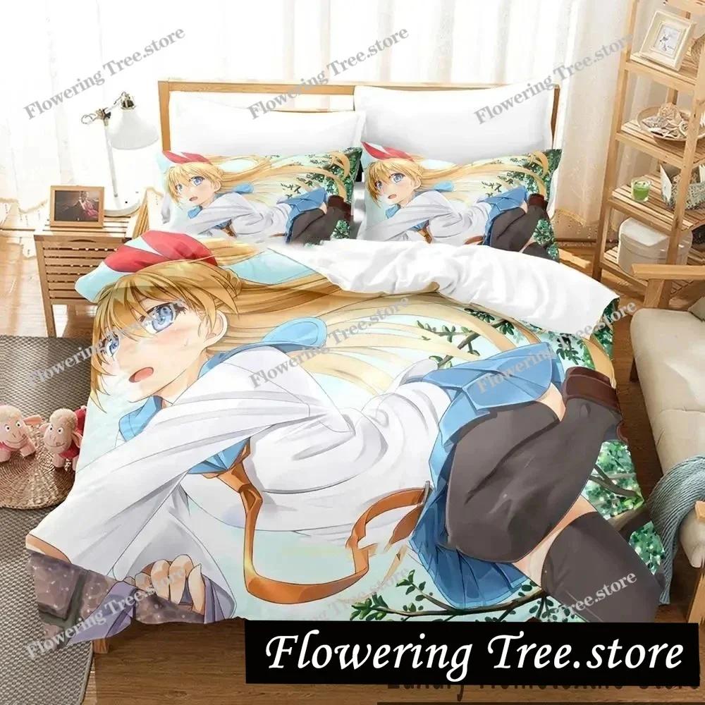 3D Print Anime Nisekoi False Love Bedding Set Boys Girls Twin Queen King Size Duvet Cover Pillowcase Bed boys Adult