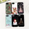 Snowman Merry Christmas Tree Deer Gift Phone Cover for Apple iPhone 12 13 Pro Max Mini ProMax X XR 17E 13Mini Protective Case