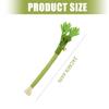 2pcs Silvervine Celery Shape Catnips Toy Interactive Chew Stick For Indoor Cats Dental Health And Play