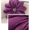 Sunflower Shaped Decorative Throw Pillow Flower Design Cushion Soft Plush Fabric for Sofa Bedroom Living Room Minimalist Style