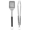 OXO Good Grips Grilling Tools, 3pc Set-Tongs, Turner Rest, Black