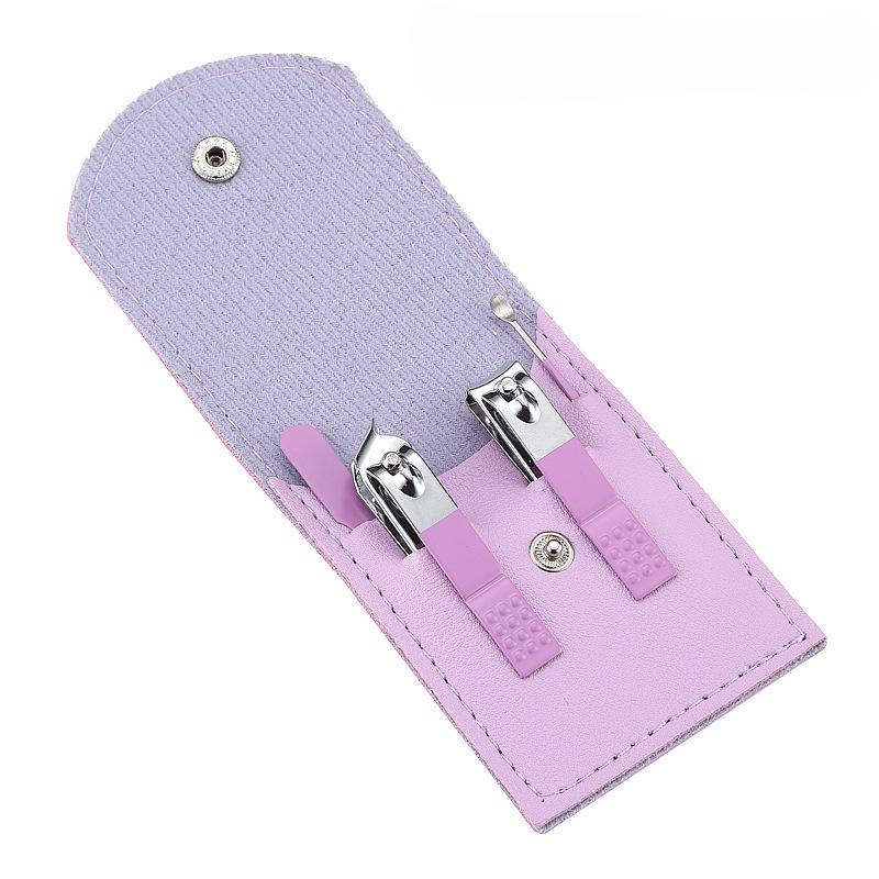 Niemiecka Jakość 6-częściowy Ciemnozielony Przenośny Zestaw do Pielęgnacji Paznokci z Obcinaczami, Nożyczkami i Narzędziami do Pedicure