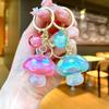 Acrylic Mushroom Keychain Ornaments Bag Hanging Pendant Exquisite Mushroom Pendant  Accessory