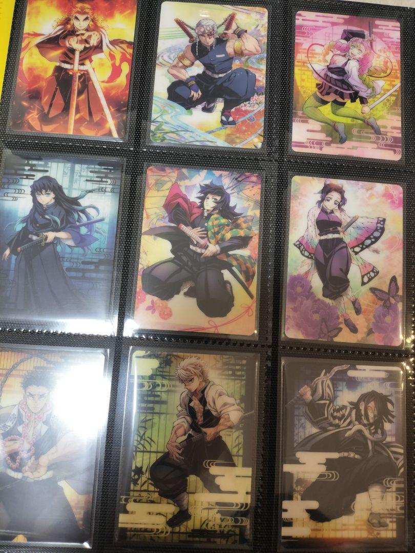 

[USED] Demon Slayer: Kimetsu no Yaiba Pillar Complete Set of 9 Random Cards Aniplex